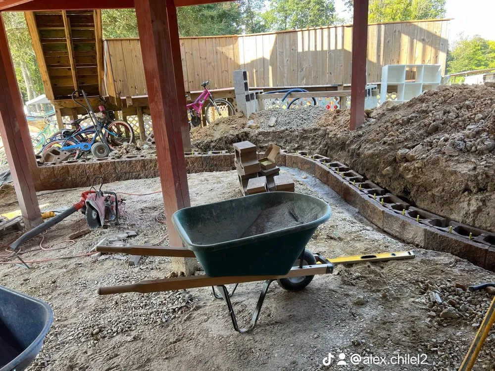 Custom landscape installation in Fort Detrick, MD - Sandoval Hardscaping