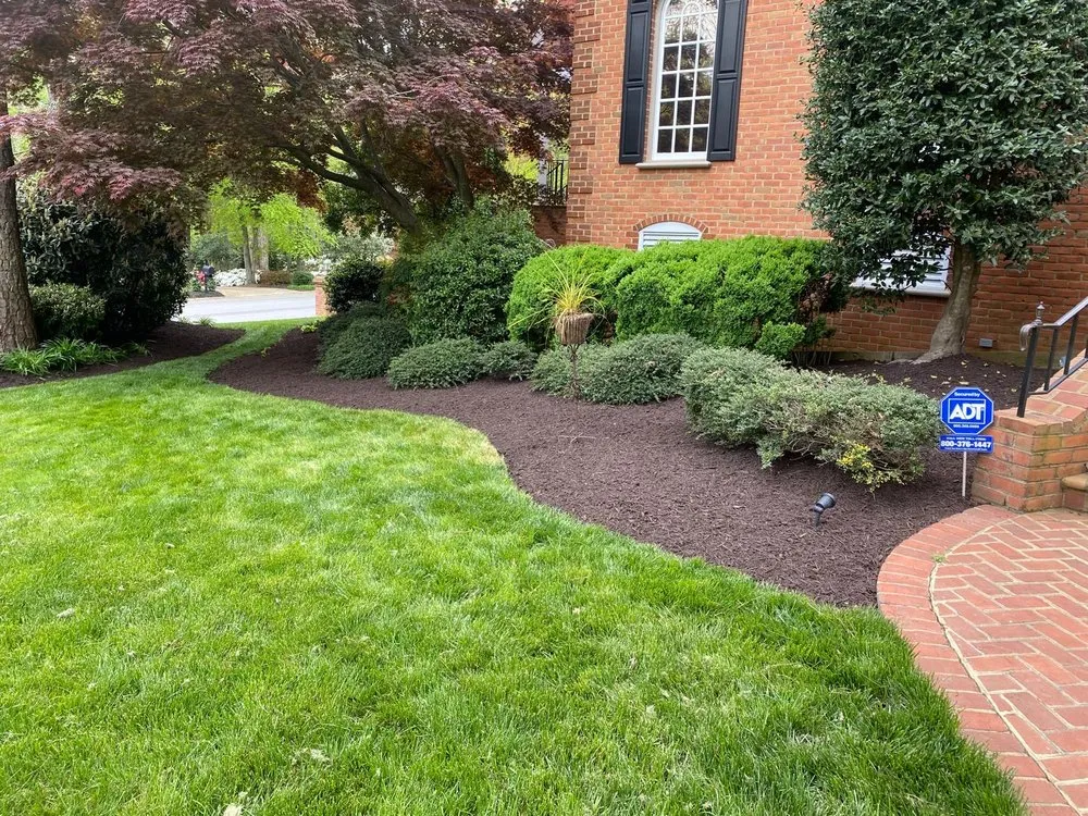 Expert lawn mowing service for year-round maintenance in Richmond, VA by Sandoval Landscaping & Contractors