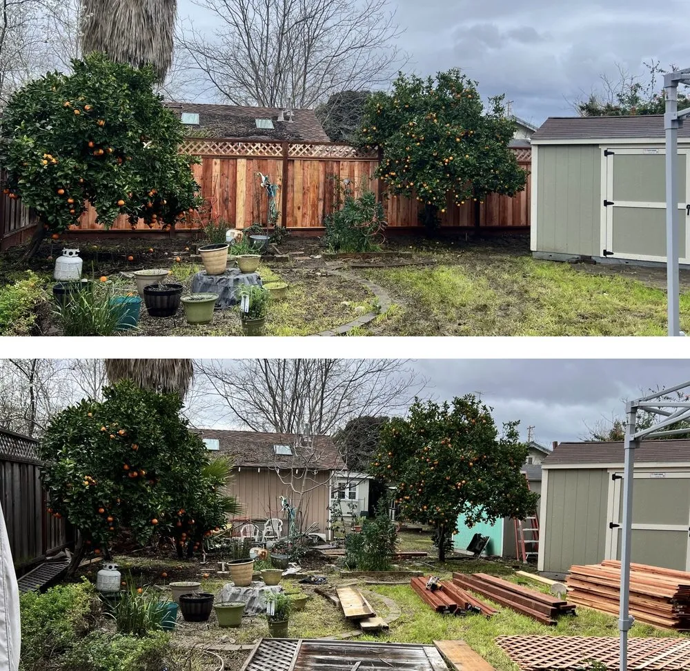 Local landscape installation in San Jose, CA by Sandoval Landscaping & Gardening