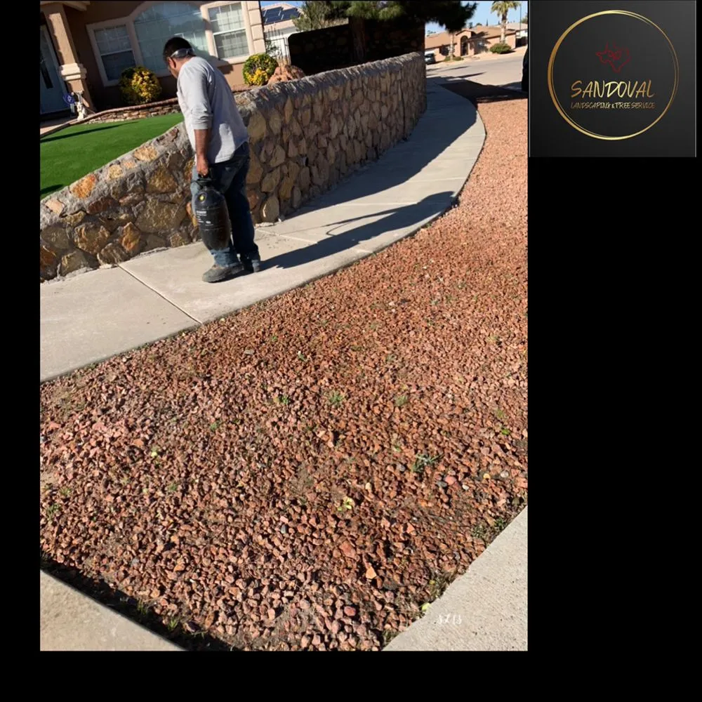 Custom garden landscaping for residential properties across El Paso, TX - Sandoval Landscaping & Tree Service
