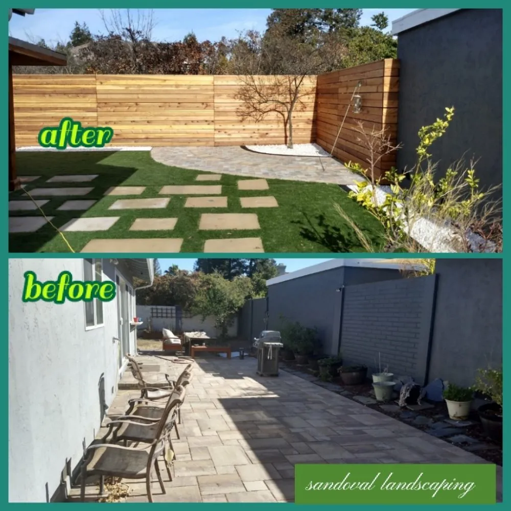 Custom outdoor landscaping in Antioch, CA by Sandoval Landscaping