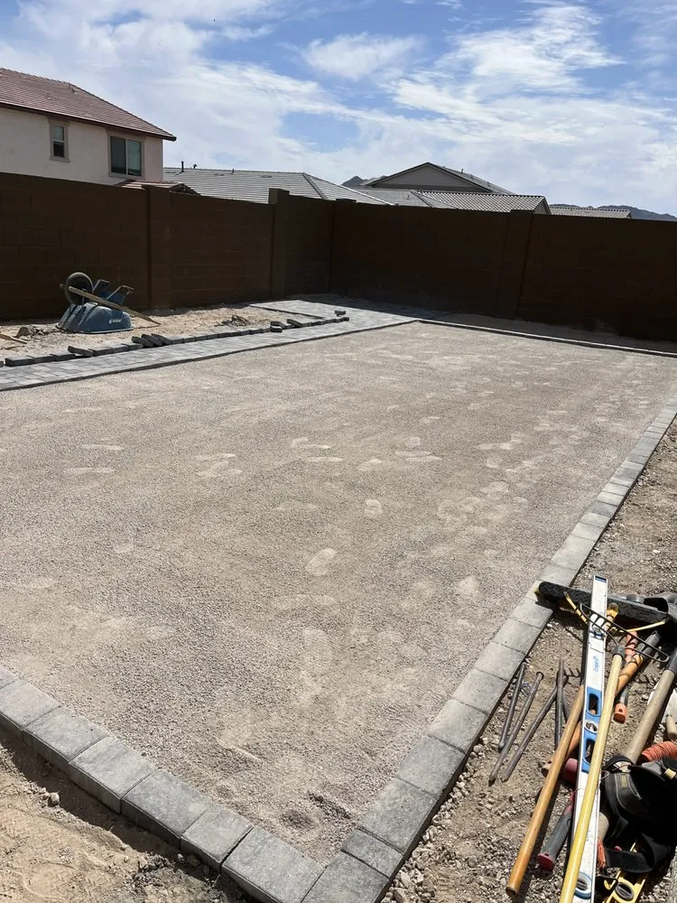 Custom landscape installation in Scottsdale, AZ by Sandoval’s Landscaping & Artificial Grass