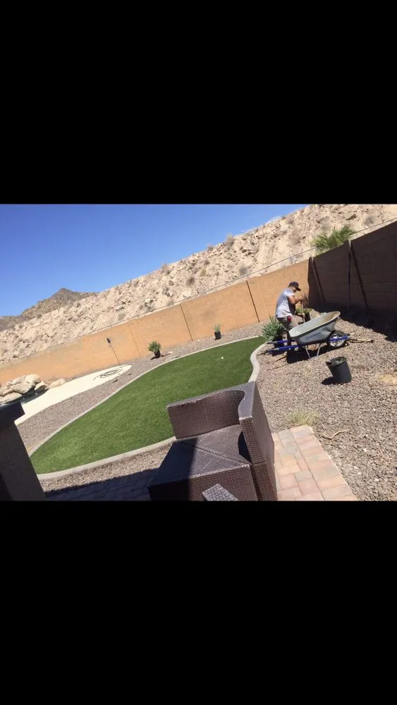 Top-rated yard cleanup service in Scottsdale, AZ by Sandoval’s Landscaping & Artificial Grass
