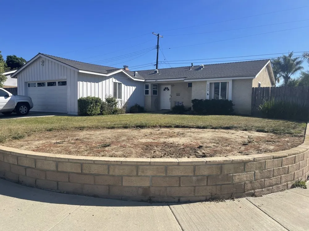 Custom landscape installation in Somis, CA by Sandoval's Landscaping