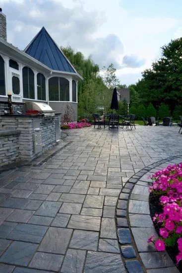 Local landscaping services for residential properties in Detroit, MI by Sandstone Landscaping