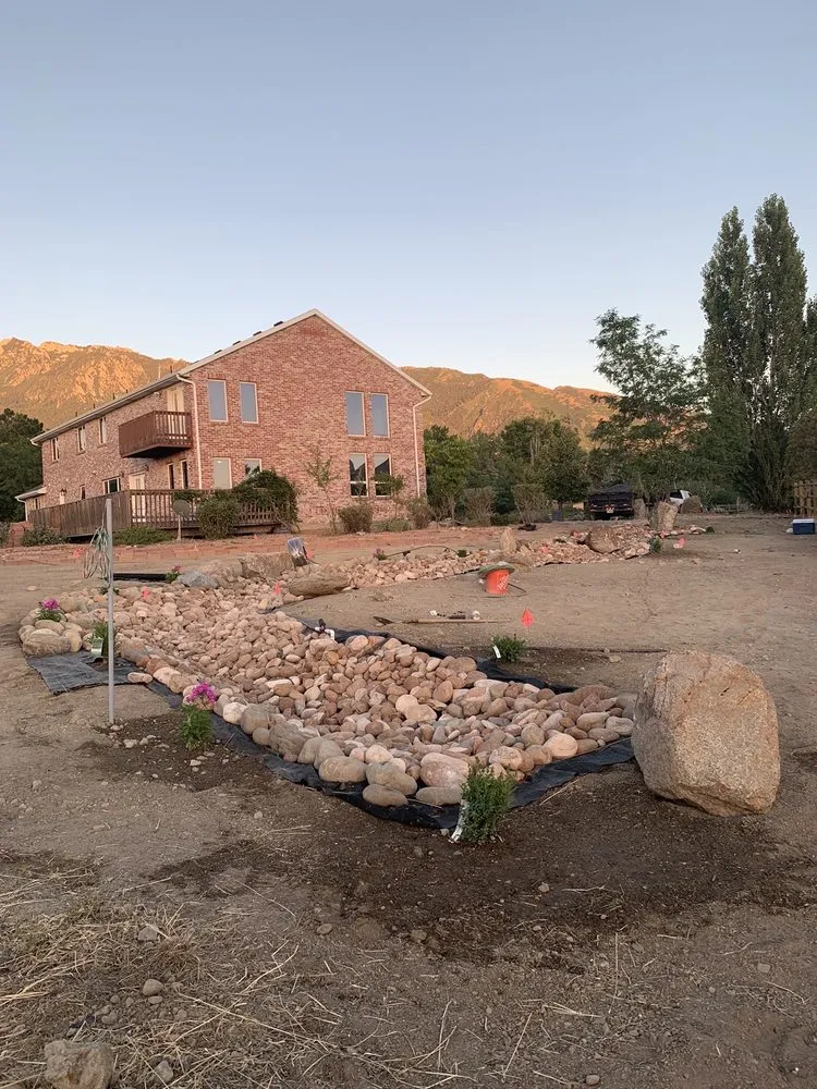Custom landscape design in Sandy, UT by Sandy Property Maintenance and Landscaping
