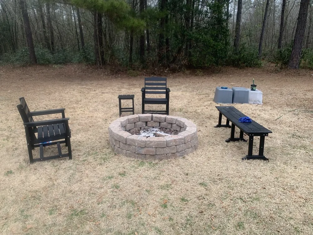 Affordable landscape installation with custom design across Jacksonville, NC - Sandy’s Precision Power Wash