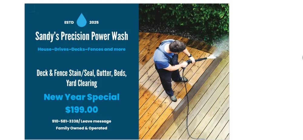 Custom garden landscaping experts serving Jacksonville, NC - Sandy’s Precision Power Wash