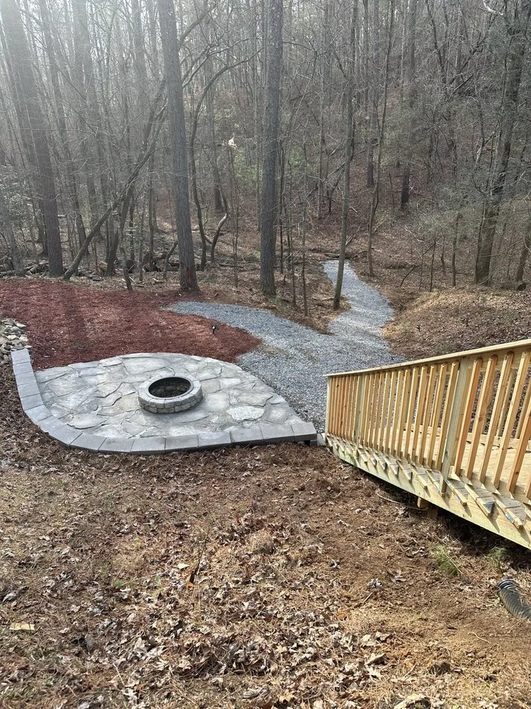 Custom residential landscaping in Chatsworth, GA by Sanfords Landscaping & Renovation