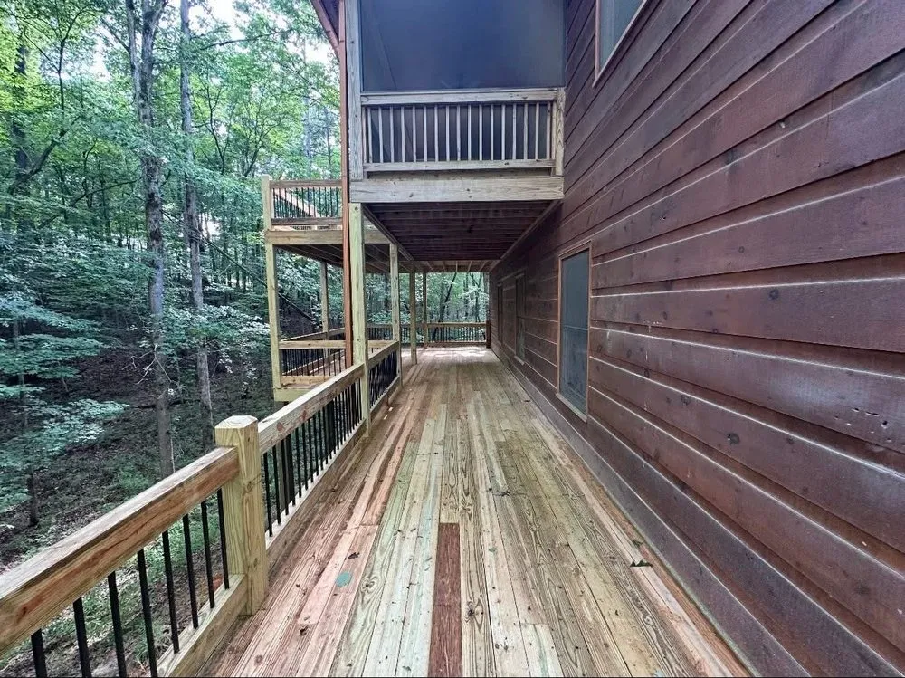 Custom landscape design in Chatsworth, GA by Sanfords Landscaping & Renovation