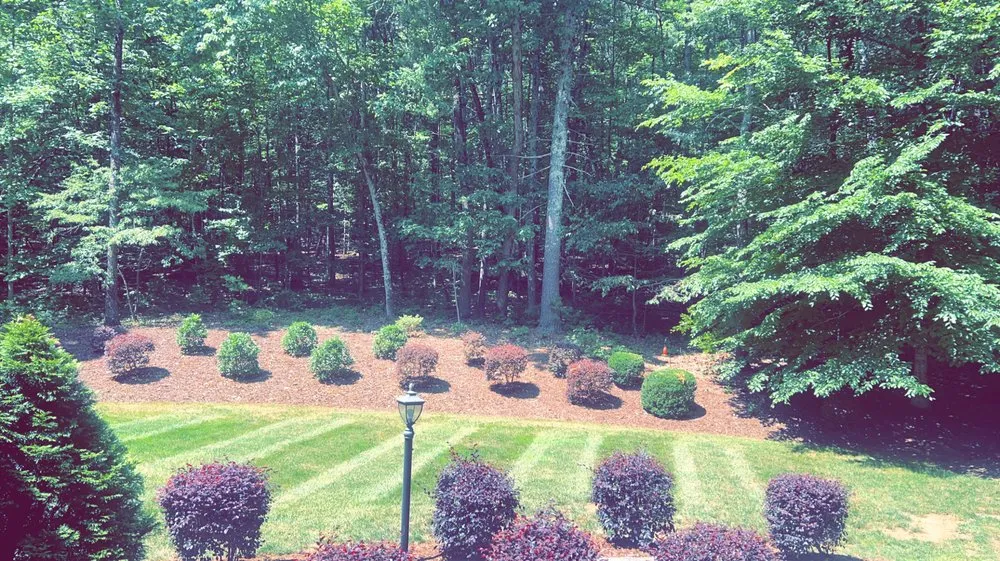 Professional landscape installation for beautiful yards in Grover, NC by Sanford’s Lawn Care
