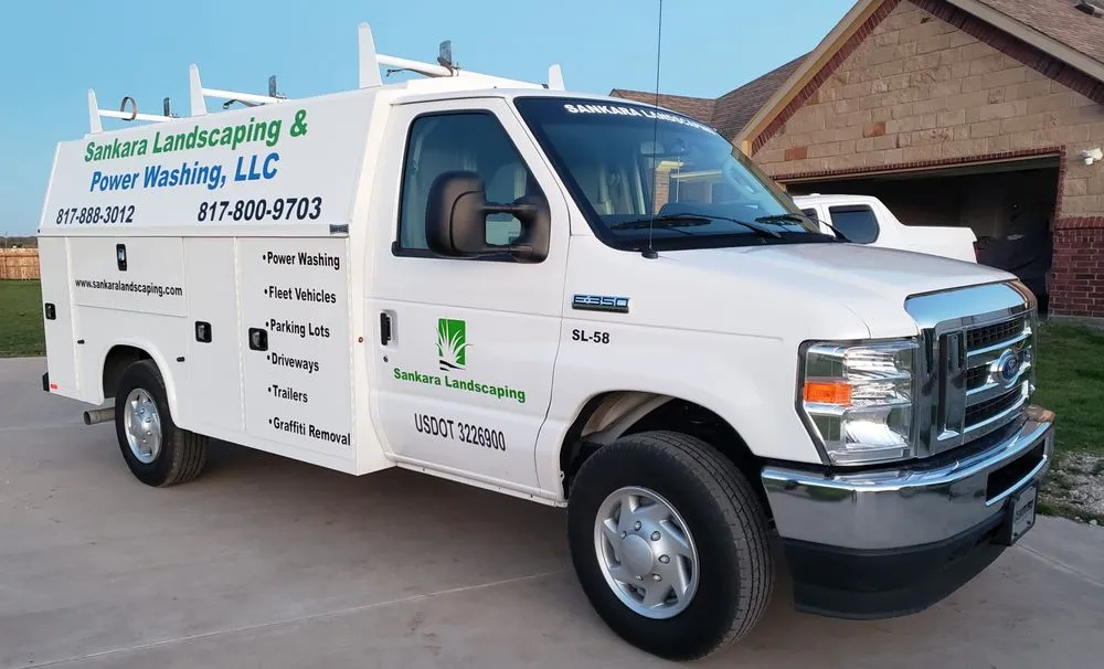 Affordable outdoor landscaping in Joshua, TX by Sankara Landscaping
