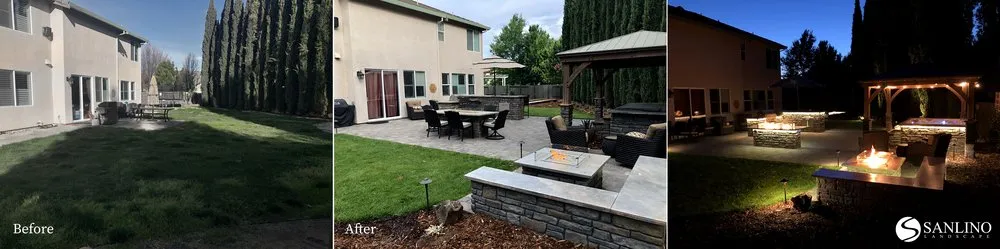 Custom yard cleanup service for residential properties across Sacramento, CA - Sanlino Landscape