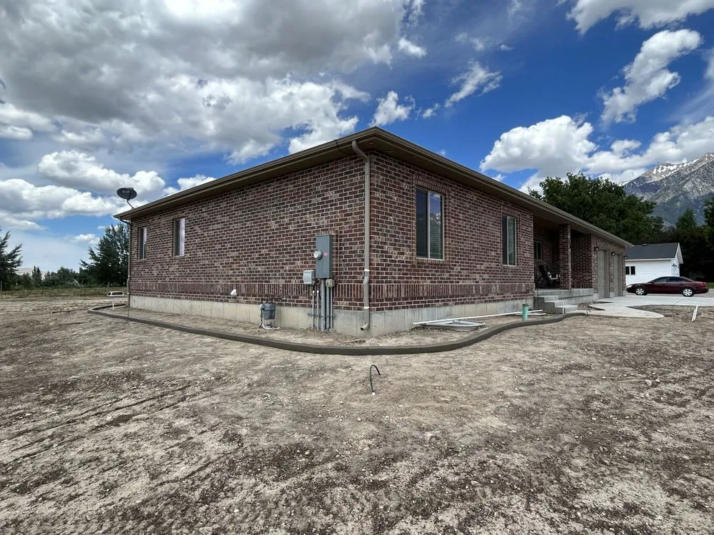 Affordable landscaping services with custom design in Fairview, UT by Sanpete Custom Curbing