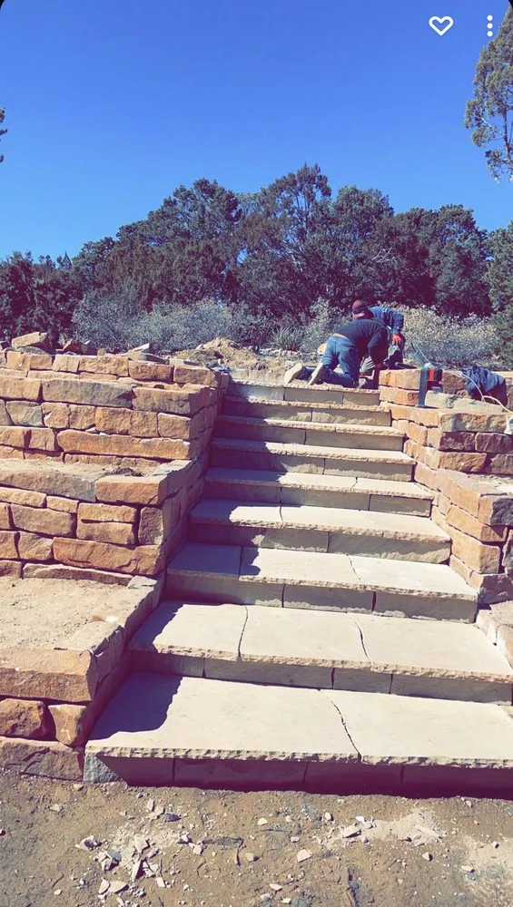 Professional residential landscaping in Santa Fe, NM by Santa Fe Custom Scapes