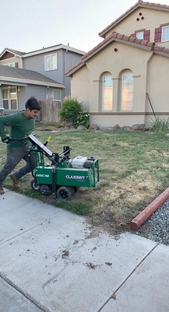 Professional garden landscaping for homes across Delhi, CA - Santacruz Yard Maintenance