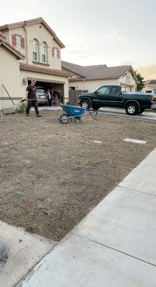 Trusted landscaping services for homes in Delhi, CA by Santacruz Yard Maintenance