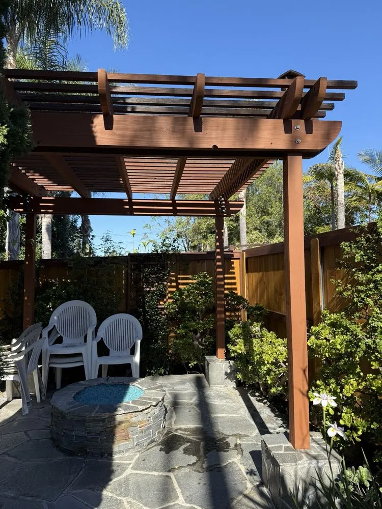 Affordable yard cleanup service with custom design across Encinitas, CA - Santana Construction & Landscape Services