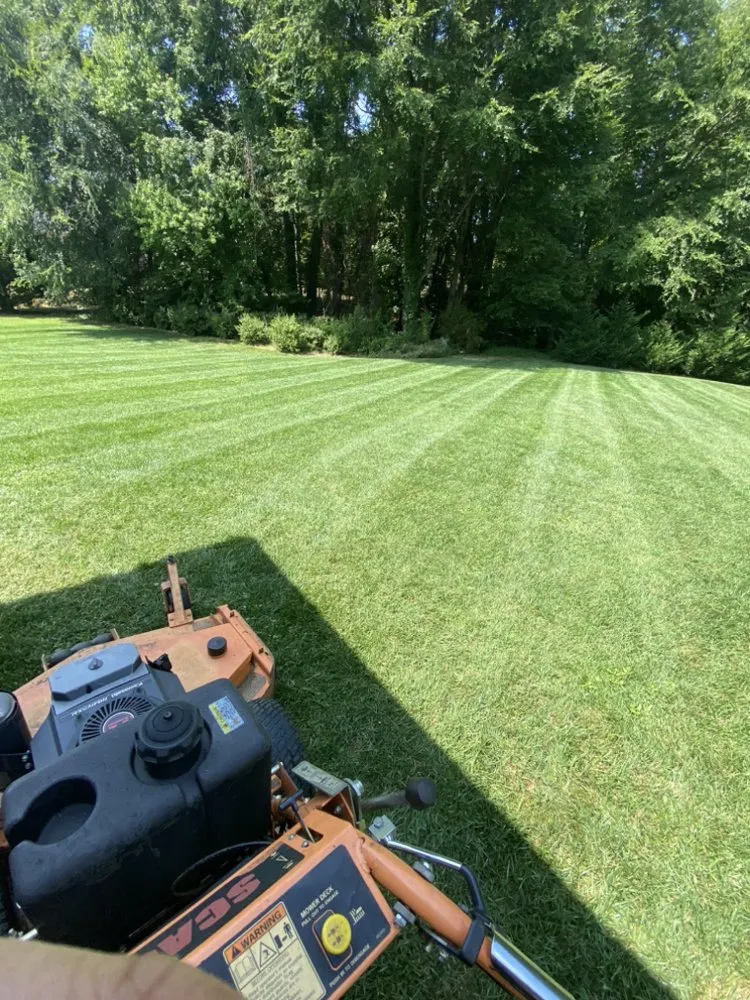 Expert landscape installation with custom design in Charlotte, NC by Santana Landscaping