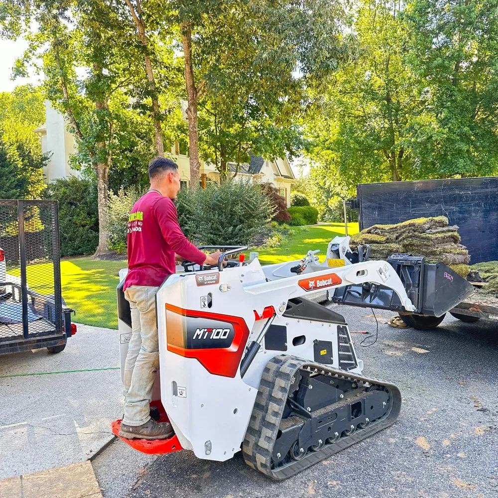 Expert yard cleanup service in Cumming, GA by Santana Landscaping