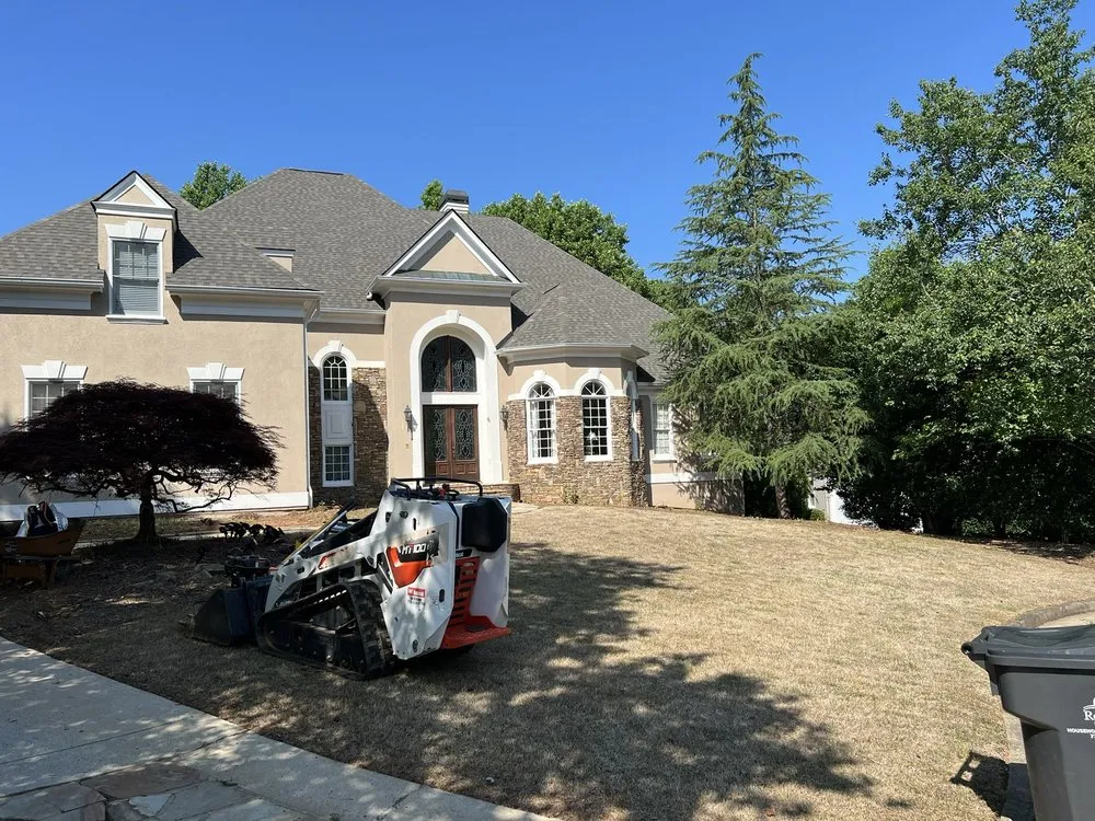 Local yard cleanup service near you across Cumming, GA - Santana Landscaping