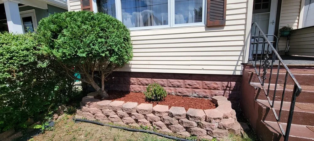 Custom landscape design in Buffalo, NY by Santana Lawn Care