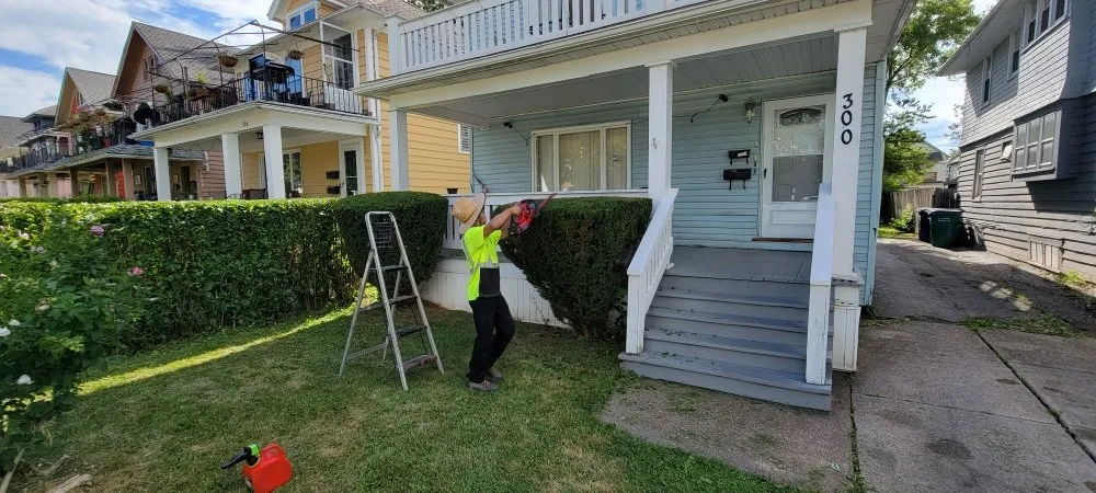 Top-rated landscape installation in Buffalo, NY by Santana Lawn Care