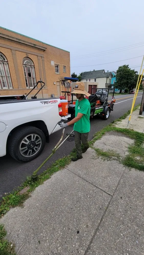 Affordable outdoor landscaping near you in Buffalo, NY by Santana Lawn Care