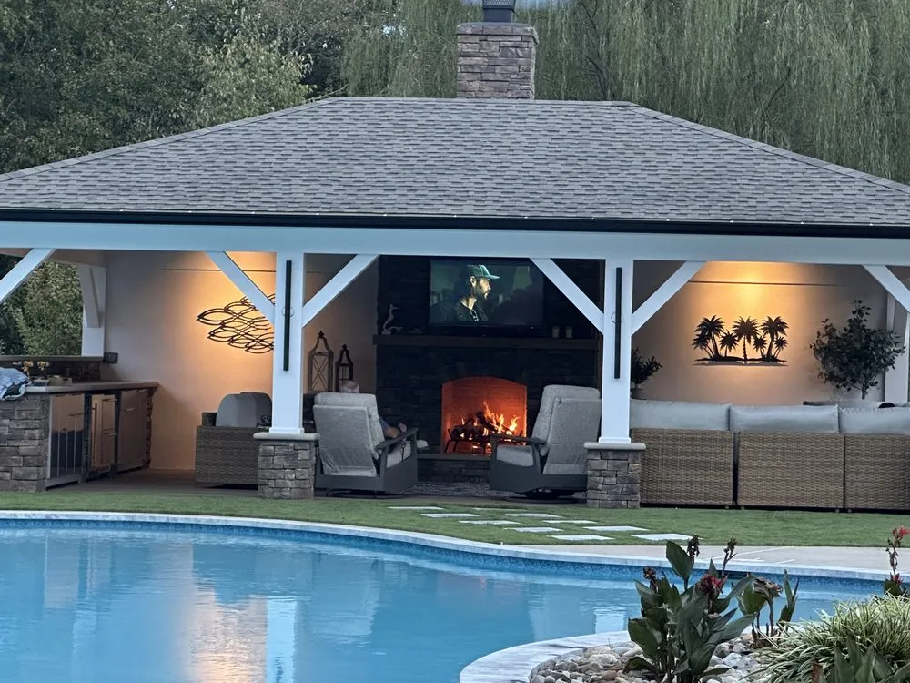 Affordable garden landscaping with custom design in Jefferson, MD by Santana's Design & Build