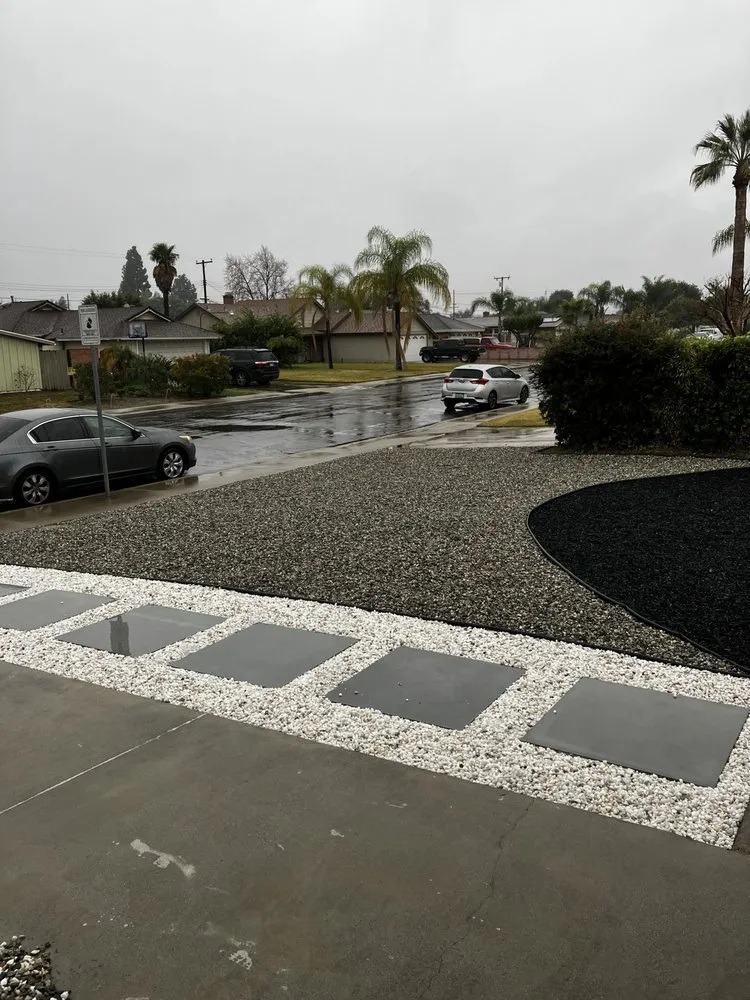 Custom yard maintenance for year-round maintenance in Long Beach, CA by Santana's Landscaping