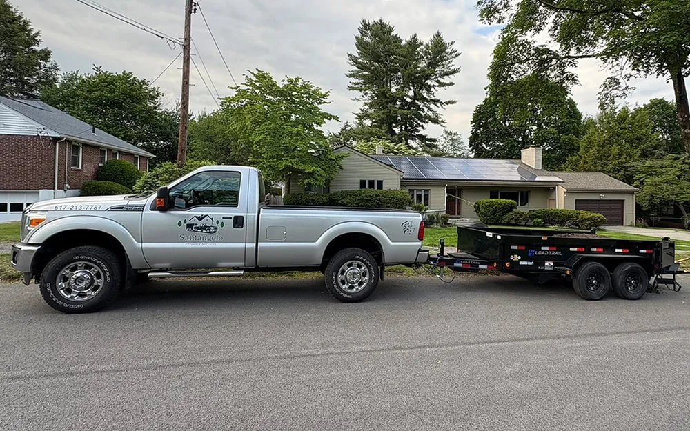 Professional landscaping services near you in Newton, MA by Santangelo Property Services