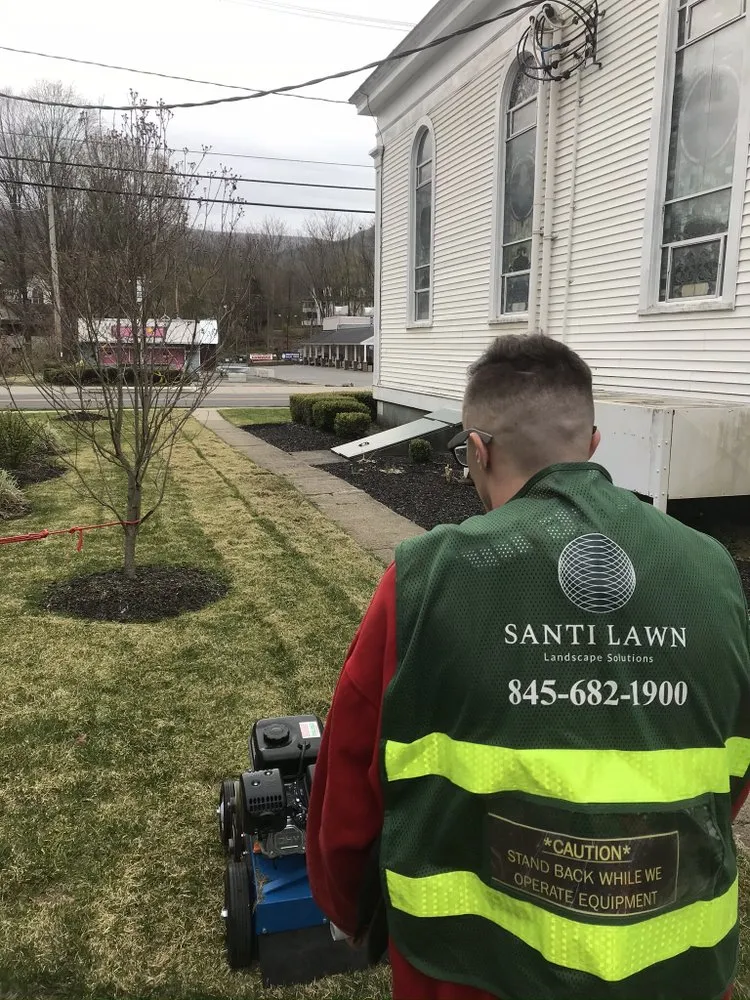 Affordable landscape installation for homes across Ellenville, NY - Santi Lawn Care