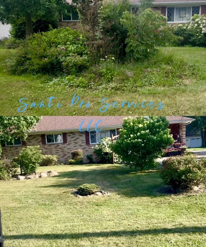 Professional residential landscaping near you across Elyria, OH - Santi Pro Services