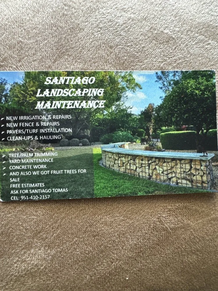 Top-rated lawn care service in Menifee, CA by Santiago Landscaping Maintenance