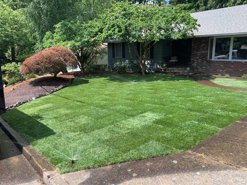 Professional lawn care service for residential properties in Forest Grove, OR by Santiago Lawn Maintenance