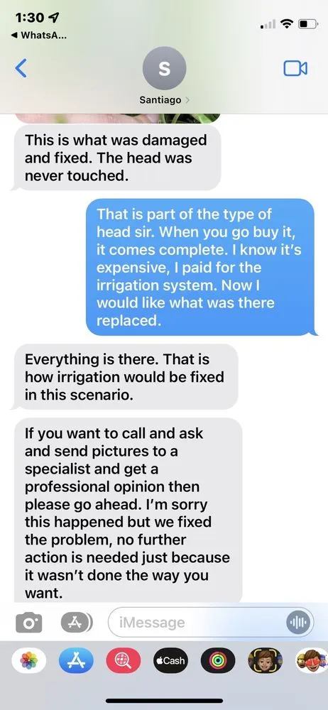 Professional lawn mowing service in St. Augustine, FL by Santiago Underground Services