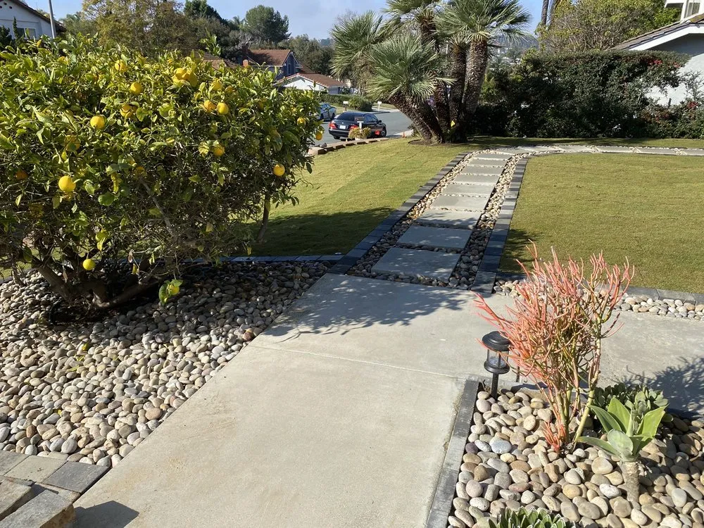 Professional outdoor landscaping near you across Escondido, CA - Santiago's landscape and tree service
