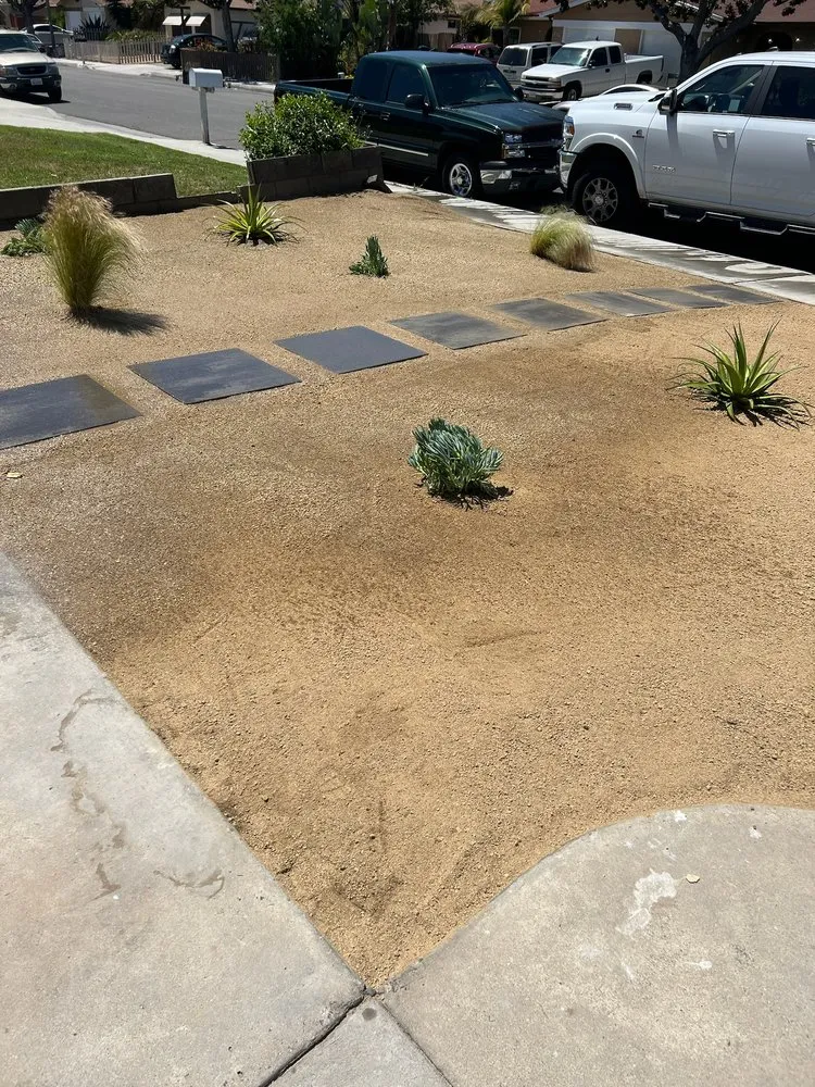 Professional landscape installation for homes across Vista, CA - Santiago’s landscape