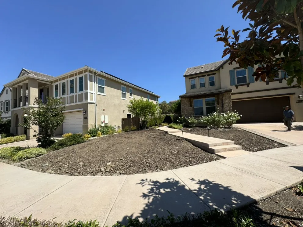 Expert landscape installation in Escondido, CA by Santiago's Landscaping