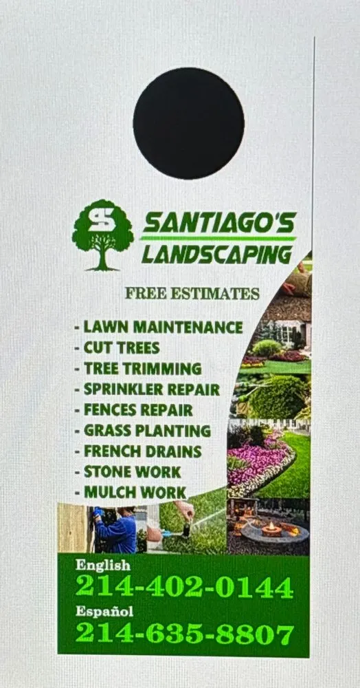 Trusted residential landscaping in Lewisville, TX - Santiago’s Landscaping