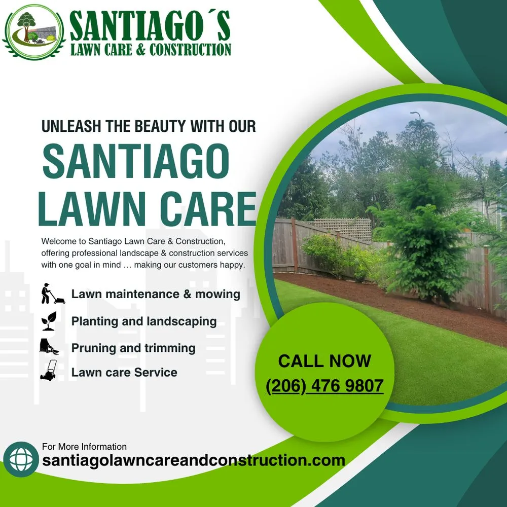 Local outdoor landscaping in Kenmore, WA by Santiago's Lawn care & Construction