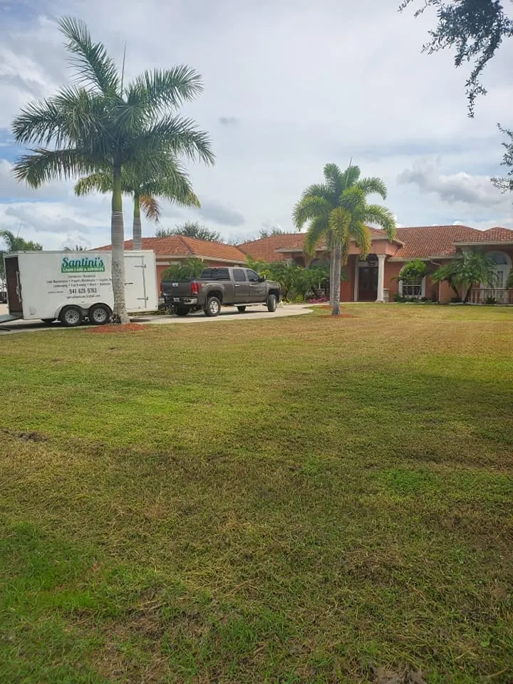 Expert lawn care service experts serving Punta Gorda, FL - Santini's Lawn Care and Services
