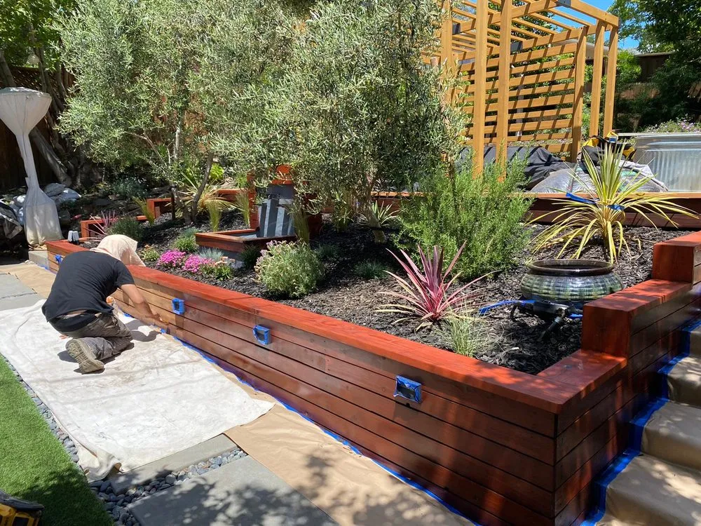 Custom residential landscaping for beautiful yards across San Rafael, CA - Santizo General Landscape construction