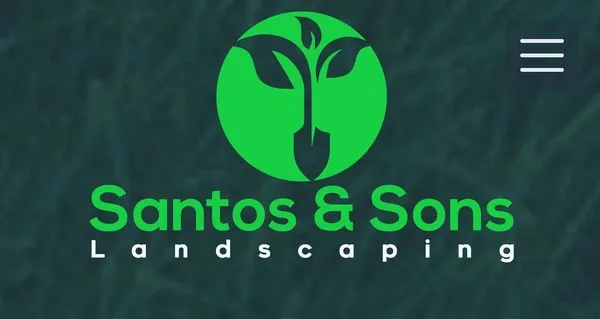 Santos & Sons Landscaping Logo