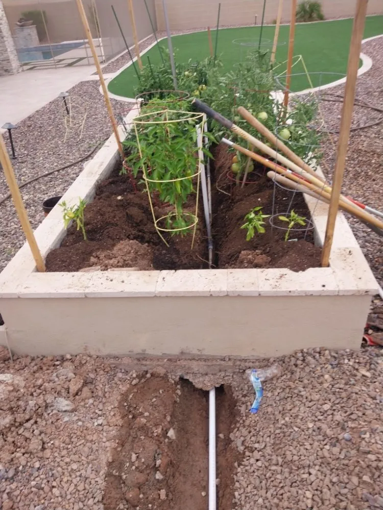 Affordable yard maintenance for residential properties in Phoenix, AZ by Santos General Landscaping