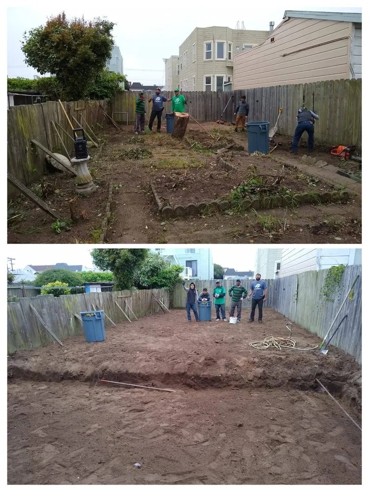 Reliable landscape installation experts serving San Francisco, CA - Santos Hauling