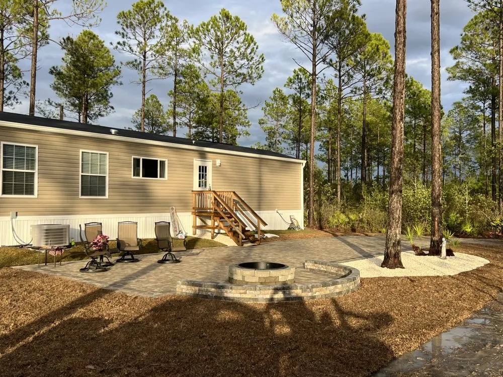 Expert lawn mowing service for beautiful yards in Waycross, GA by Santos Landscape