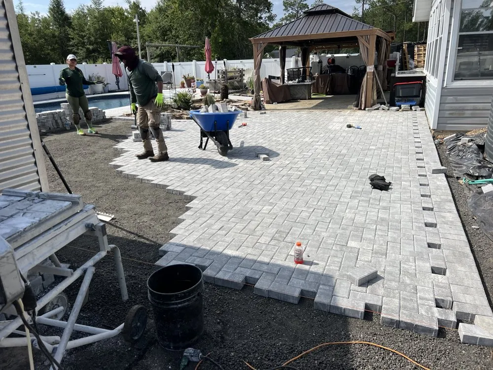 Local landscaping services for residential properties in Waycross, GA by Santos Landscape