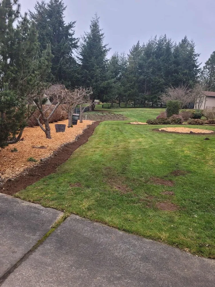 Expert garden landscaping for residential properties in Bremerton, WA by Santos Landscaping & Maintenance