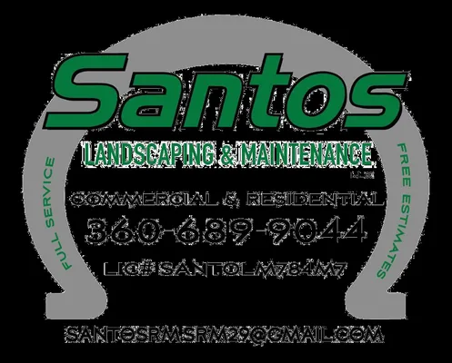 Santos Landscaping & Maintenance Logo